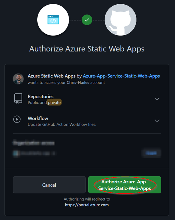 Connect GitHub with Azure